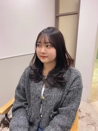 セミロング GOTODAYSHAiRESALON cras所属・暗髪×透明感カラー マンツーマン宮脇滉平のヘアスタイル