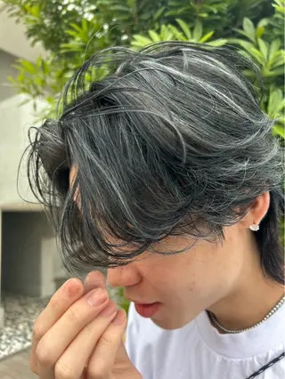 カラー 黒川 怜慈のヘアスタイル