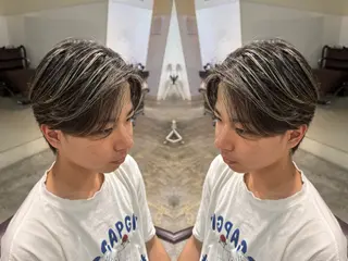 カラー パーマ メンズ 立川サラスト/ ku-ta🎟のヘアスタイル