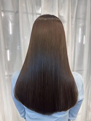 ロング パーマ 庄内/髪質改善 ハナキ モエのヘアスタイル