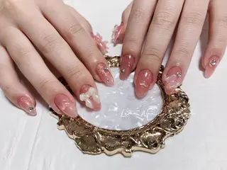 ショート カラー ネイル Le’a NailSalonのネイルデザイン