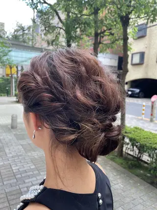 ヘアアレンジ 海外ヘア🇺🇸✨ 恵比寿　MIYUKIのヘアスタイル