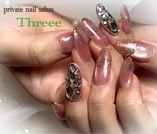 ネイル Nail salon - Threee　-のネイルデザイン