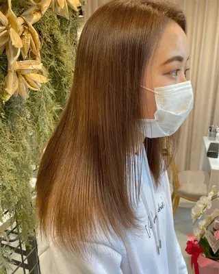 ロング カラー ワンカールで盛れる レイヤー🎀Macoのヘアスタイル