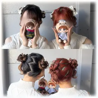 ヘアアレンジ ヘアセット 🤍AIRA🤍のヘアスタイル