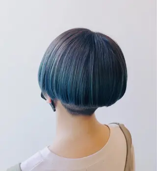 ショート カラー 田中  愛のヘアスタイル
