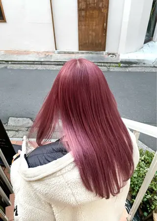 ロング カラー SALOWIN 下北沢　No.R所属・カット・ヘアケア特化 戸高昌紀のヘアスタイル