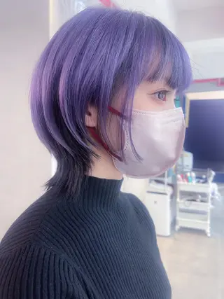 ショート カラー BOX mico.のヘアスタイル