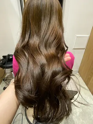 ロング カラー 🎀透明感ナチュラル ガーリー🎀yuhiのヘアスタイル