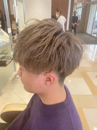 ショート カラー メンズ特化/竹の塚 オザキ　コウセイのヘアスタイル