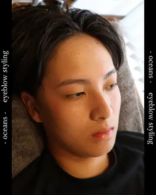 メンズ アイブロウ メンズ脱毛専門店Oceans所属・メンズ眉毛・脱毛専門 Oceansの眉毛・アイブロウイメージ