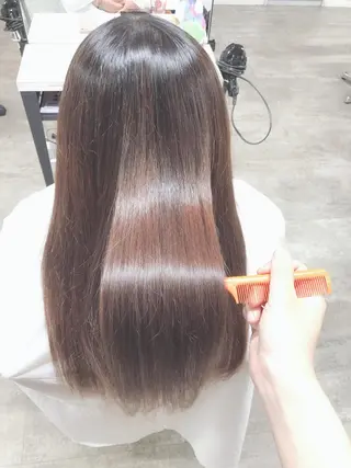 ロング ️韓国ヘア／レイヤー カットYūka❤️のヘアスタイル