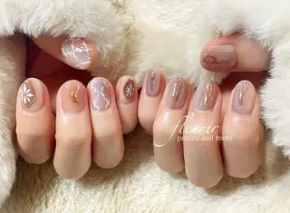 ネイル フルリール 【プライベートサロンのネイルデザイン