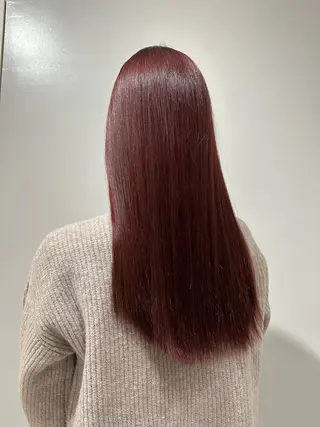 ロング 酸性ストレート/艶髪 /縮毛/sara❄️のヘアスタイル