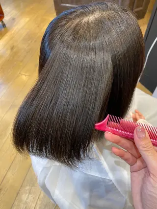 ショート 艶感🫧透明感カラー YUKARIのヘアスタイル