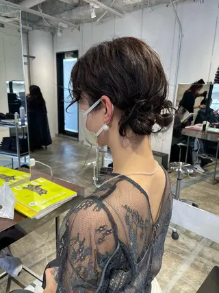 ミディアム ヘアアレンジ ayano /トレンドヘアのヘアスタイル