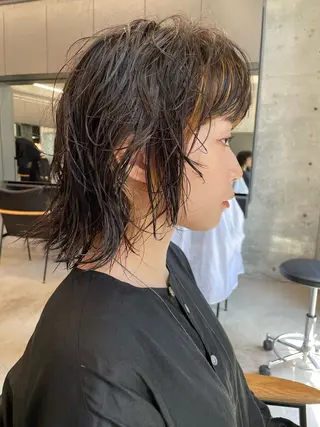 ミディアム パーマ 🌈前田 潤 /ショート/レイヤーのヘアスタイル