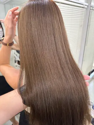 ロング カラー 髪質改善/レイヤー ストウシンゴのヘアスタイル