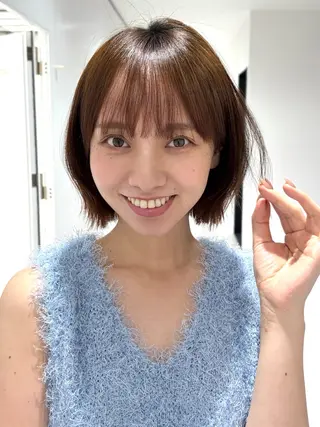 ショート くびれボブ特化✨/ レイヤーボブ/渋谷のヘアスタイル