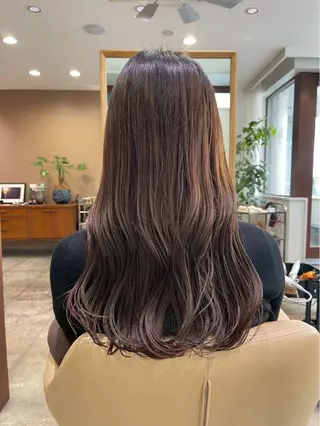 ロング かおり/似合わせ/ 透明感カラーのヘアスタイル