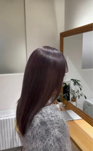 セミロング 🩷仙台/ワンカラー /えれな🩷のヘアスタイル