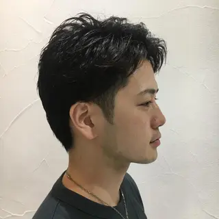 ショート メンズ ミドウチ アヤカのヘアスタイル
