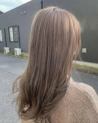 セミロング 森 啓之のヘアスタイル