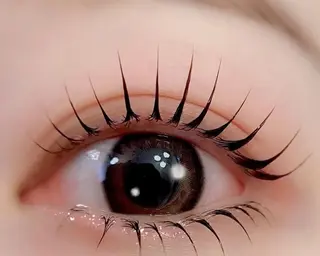 パーマ 白 ゆいのマツエク・マツパデザイン