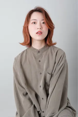 ミディアム 横浜/カット モデル/琉雅🦀のヘアスタイル