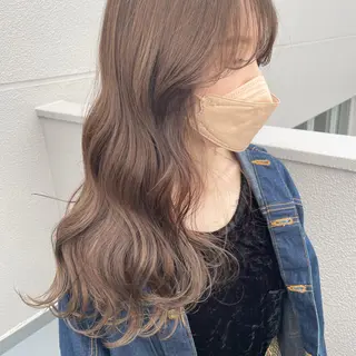 カラー ayaka 縮毛矯正レイヤーのヘアスタイル
