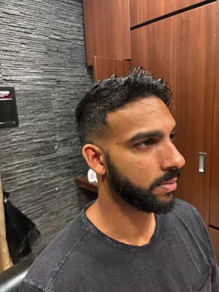 ショート メンズ ほり たつみのヘアスタイル