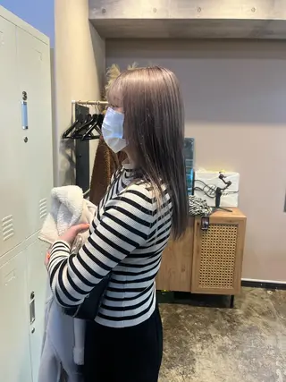 ロング カラー YUZUKI 🌙のヘアスタイル