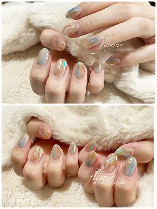 ネイル フルリール 【プライベートサロンのネイルデザイン