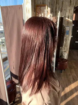 ロング 武田 悠司のヘアスタイル