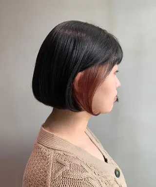 ショート カラー yui .のヘアスタイル