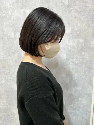 ショート モテ髪/ボブ/ショー ト/アダチフウトのヘアスタイル
