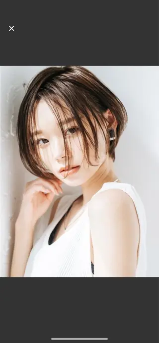 ショート 🌈ハク ユヒのヘアスタイル