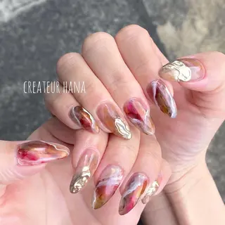 ネイル 三橋 結菜のネイルデザイン