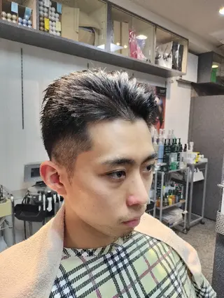 ショート 大沼 達郎のヘアスタイル