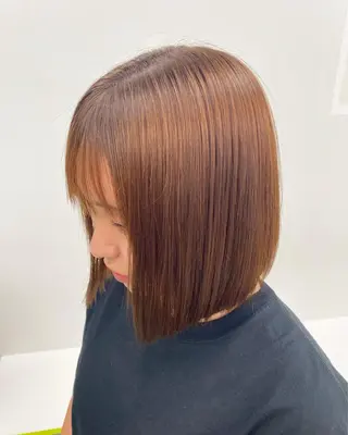 ショート 工藤 璃乃 /ぱつっとボブのヘアスタイル