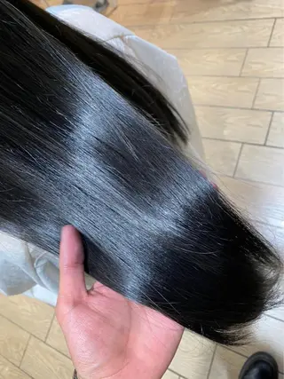 セミロング パーマ レイヤーカット/ボブ /縮毛矯正✨大輝のヘアスタイル