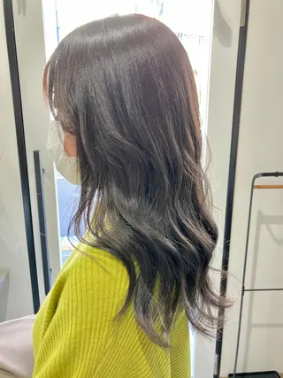 ロング Larry🌼中下 美香のヘアスタイル