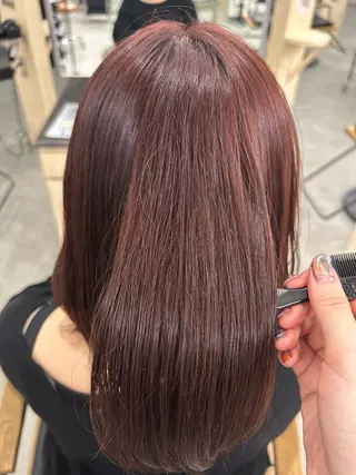 カラー 古川 みやこのヘアスタイル