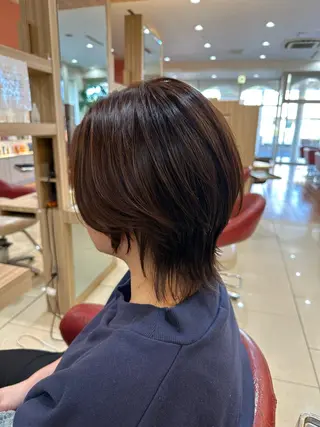 ショート カラー 小坂直輝【髪質改善・ 似合わせカット】のヘアスタイル