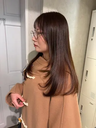 ロング カラー ナチュラル透明感🌱 小山美樹子のヘアスタイル