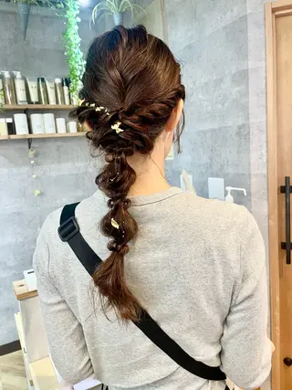 ヘアアレンジ 艶髪 🌸木下なつみのヘアスタイル