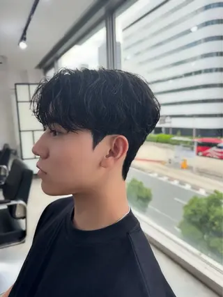 パーマ メンズ 韓国メンズ特化 土屋 光太郎のヘアスタイル