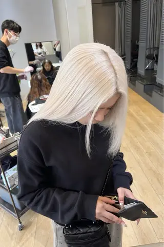 ロング カラー レイヤー/ショート chere狭山のヘアスタイル