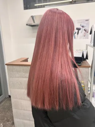 ロング カラー ハイトーンカラー🐬 えりかのヘアスタイル