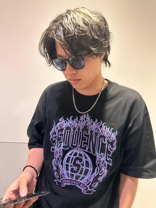 ミディアム 中野　恭佑 メンズ美容師のヘアスタイル